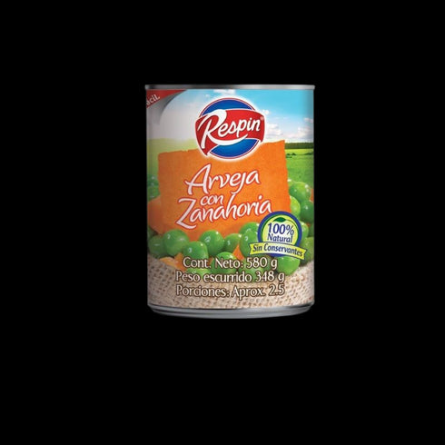 ARVEJA ZANAHORIA RESPIN 580G